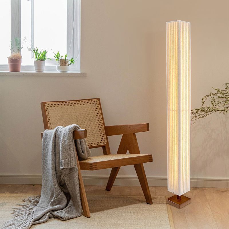 Wabi-sabi style chinoiserie floor lamp b&b living room normcore zen american retroaccessible luxury bedroom study vertical table lamp
