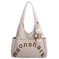 Fall and wintereasiest for match canvas bag women's new bag niche styletrendyletter shoulder bag casualartsy atmosphere handbag