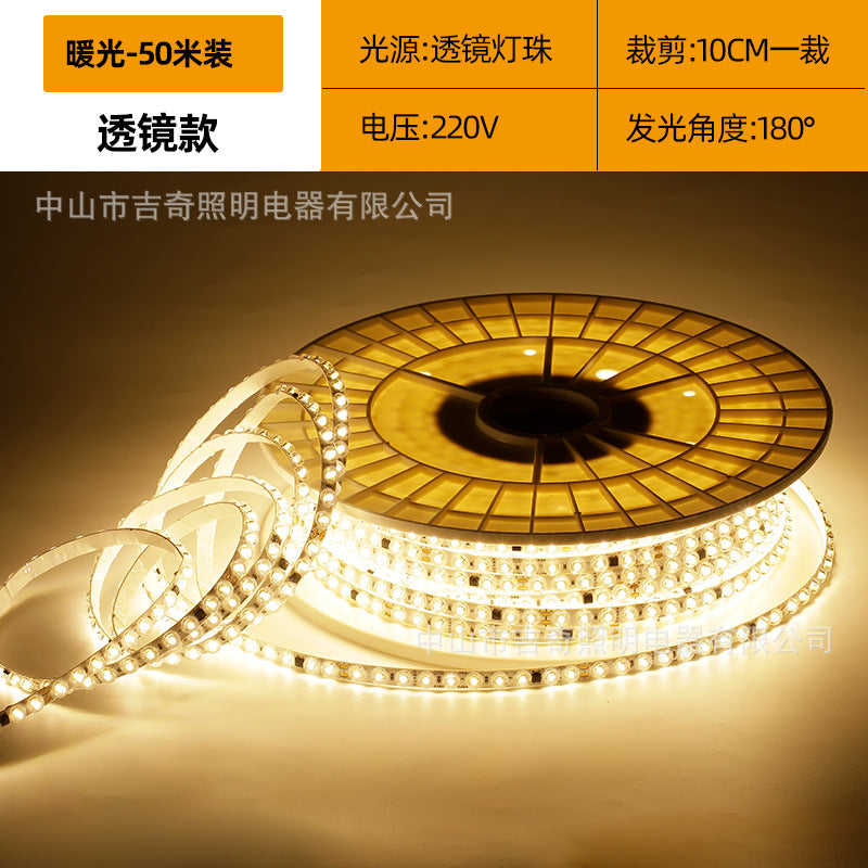 High pressure light strip linear light box special for signboard with adhesive self-adhesive home improvement embedded lighting cob linear light strip