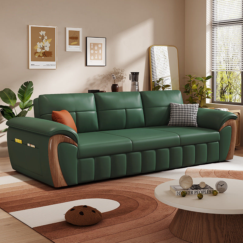 Casualfor homesmall apartment high-end sofa bed sitting and lying multi-functional living room foldable dual-purpose storage all-in-one cat scratching leather