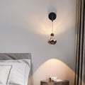 Bedroom bedside wall lamp snow mountain adjustable hand scan sensor living room aisle background wall lamp modern accessible luxury hanging wire lamp