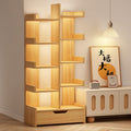 Bookshelf floor-standing storage rack simple small bookshelf for homepopular book storage rack display shelf living room storage rack