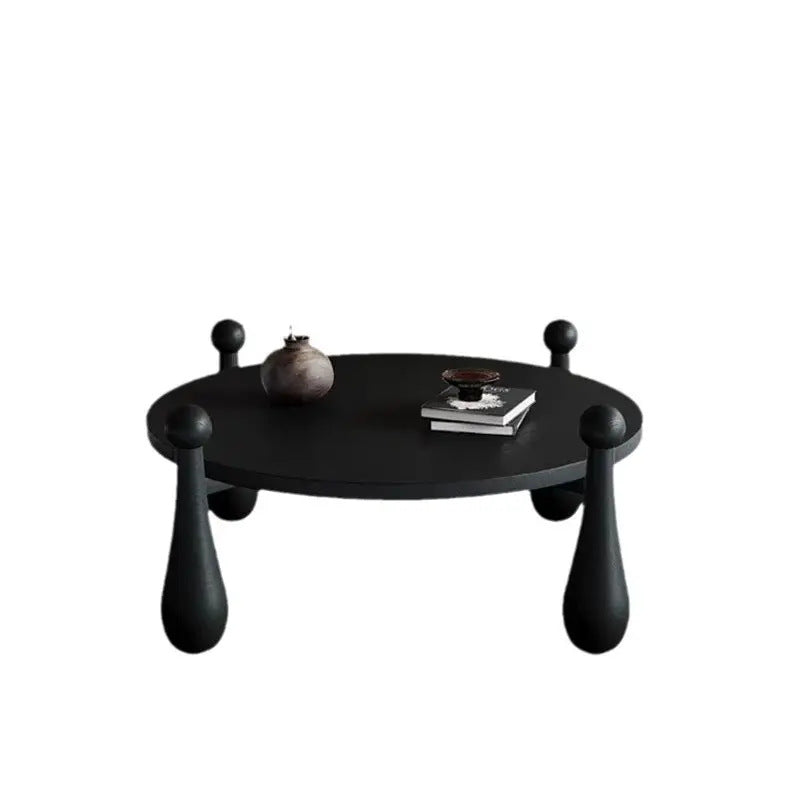Wooden coffee tableaccessible luxury sofa table living room classy coffee table round walnut coffee table