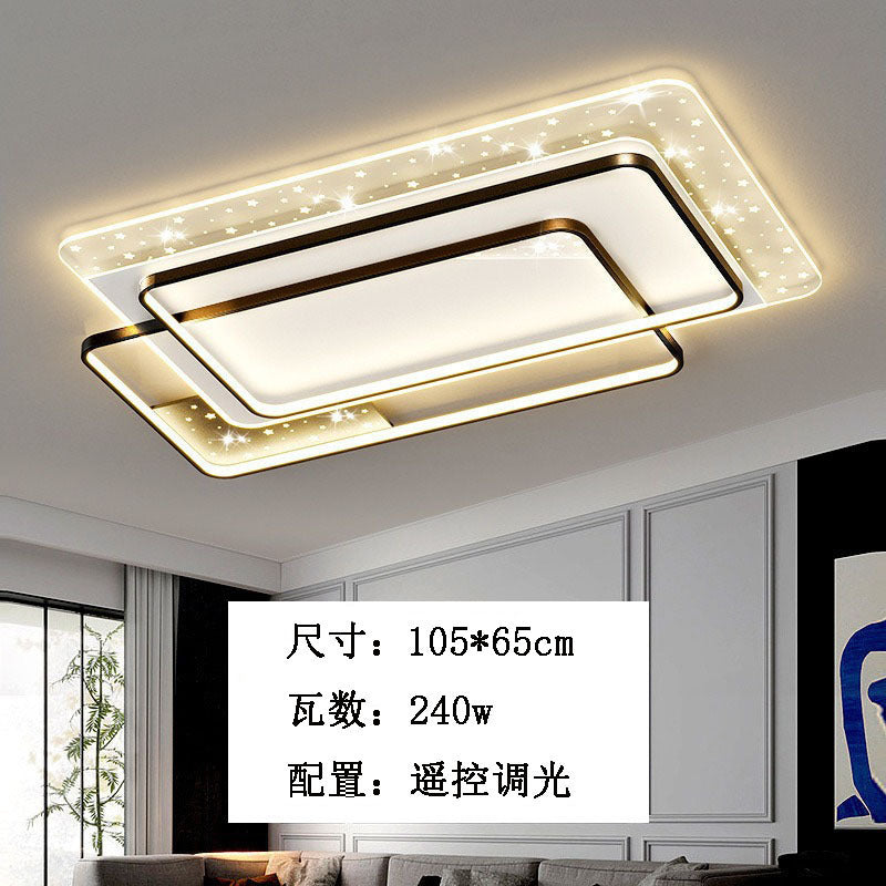 Zhongshan new Italian minimalist master bedroom light luxury living room ceiling light Nordic modern study light restaurant chandelier