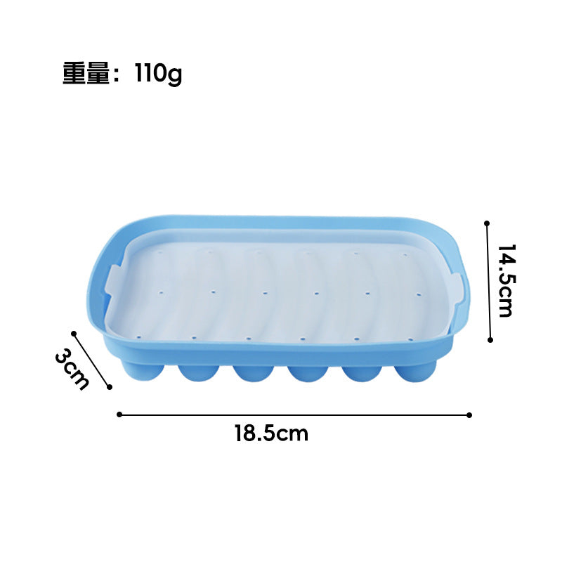Silicone sausage mold - high temperature resistant, food grade, perfect for homemade baby food, steaming, and cross-border e-commerce