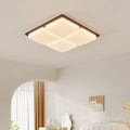 Wabi-sabi style solid wood square ceiling lamp stereo wave soft light b&b living room bedroom aisle simple atmosphere manufacturer