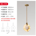 Accessible luxury all-copper spanish marble living room chandelier new chinoiserie round cake restaurant duplex house courtyard rotate staircase
