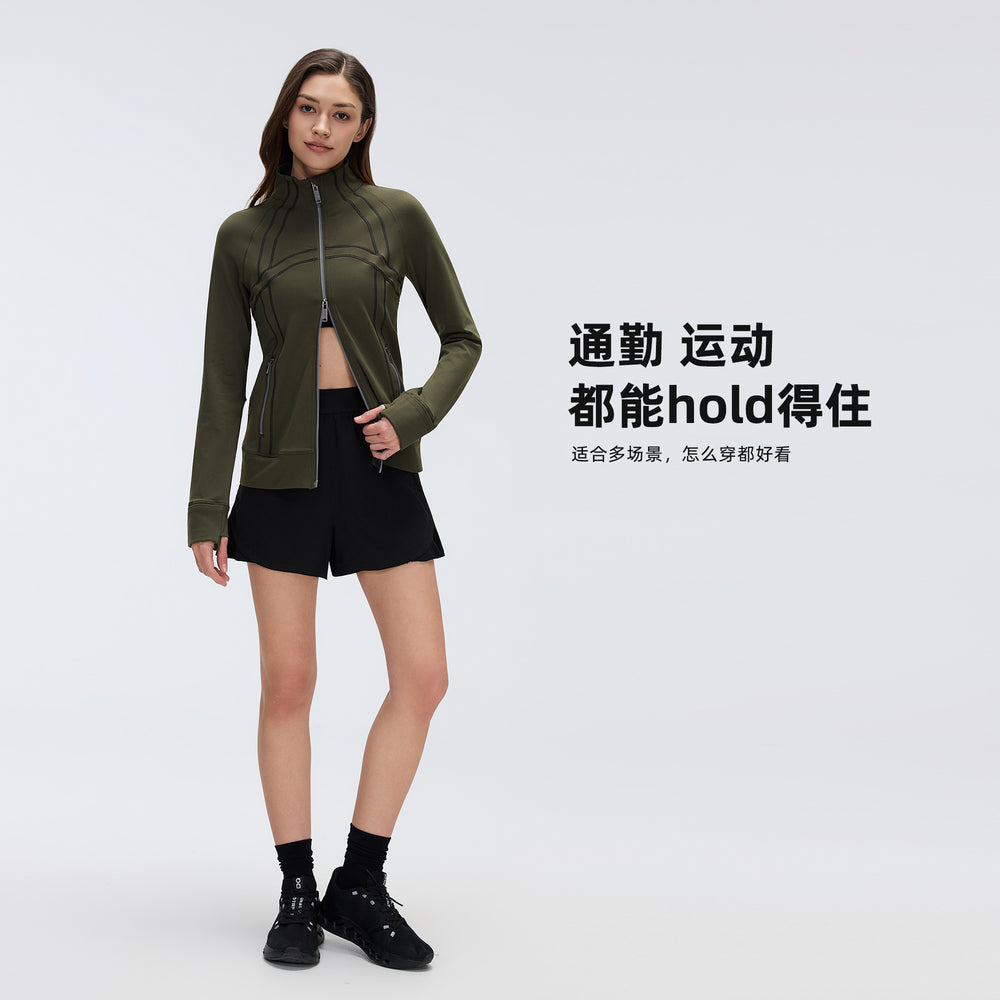Quick-drying loose sports shorts for women, outdoor running training shorts, high waistslimming look yoga fitness pants d26070