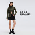 Quick-drying loose sports shorts for women, outdoor running training shorts, high waistslimming look yoga fitness pants d26070