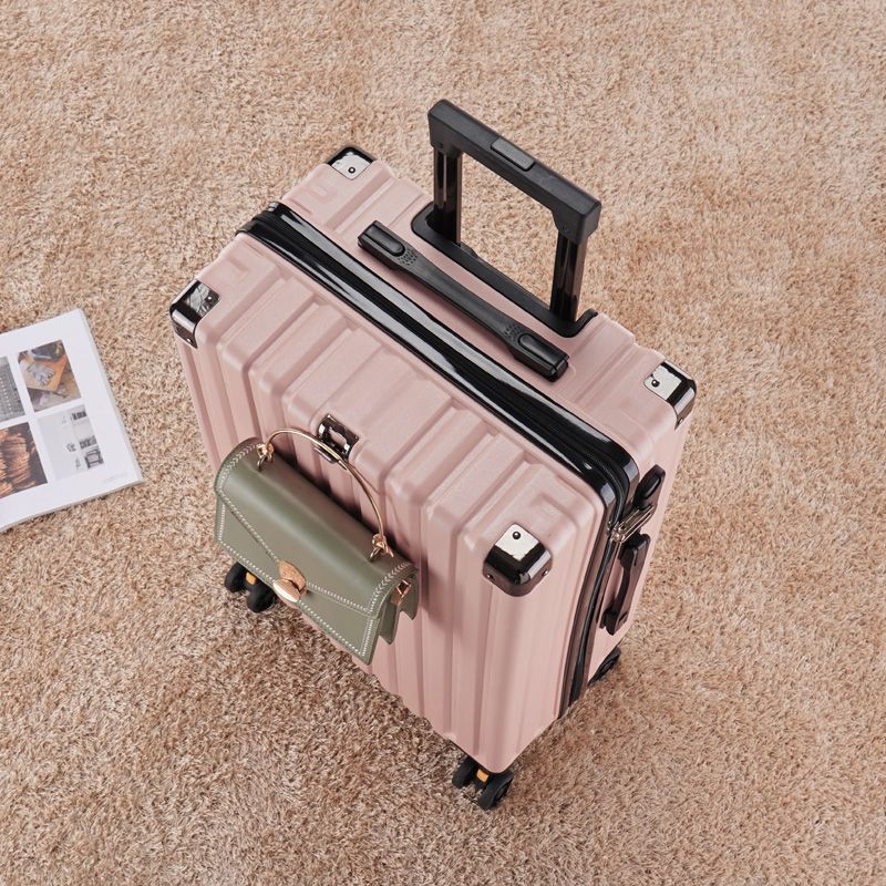 Cross-border luggage male student silent universal wheel 24 zipper box female new password box 26-inch suitcase wholesale