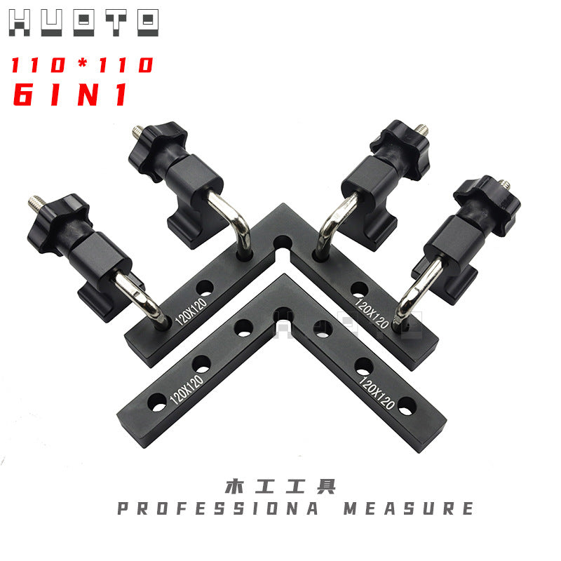 Woodworking Right Angle Positioning Clip Adjustable Fixed Clip Woodworking Puzzle Right Angle Positioning Ruler 90 Degree Right Angle Ruler Woodworking Tools