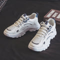 Men's shoes 2025 new winter breathable mesh casual sports shoes men's running height increasing white dad sneakers trendy shoes