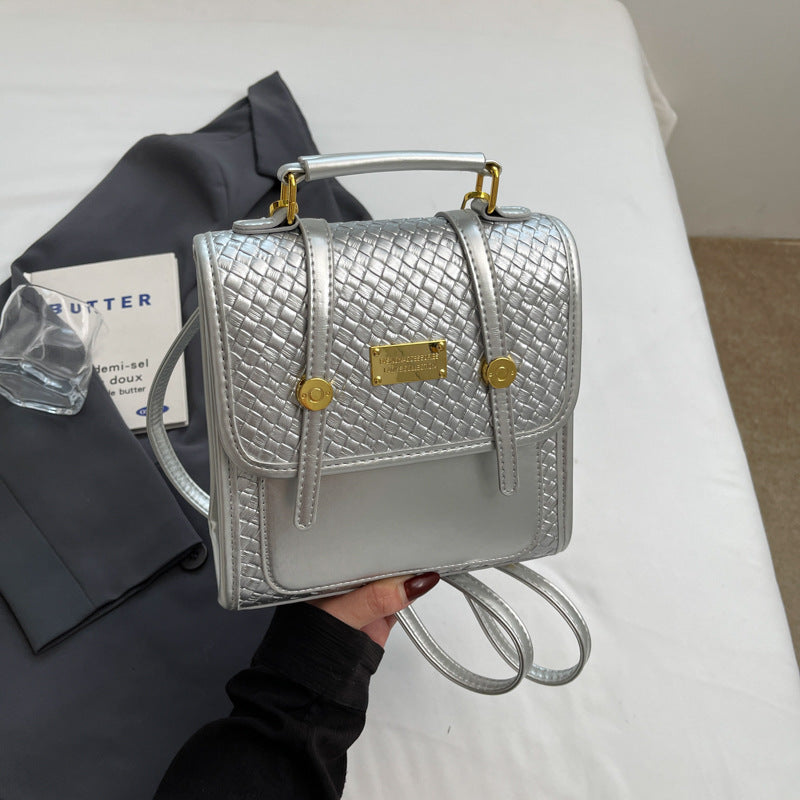 Cross-border backpack women's fashion versatile niche design sense 2025 new trend Korean version messenger bag travel backpack