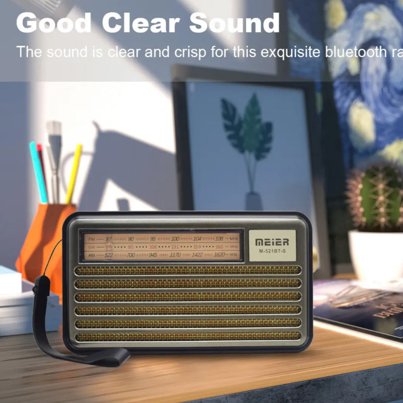 Manufacturers wholesale hot-selling solar radio FM LED lighting radio portable multi-function multi-band receiver