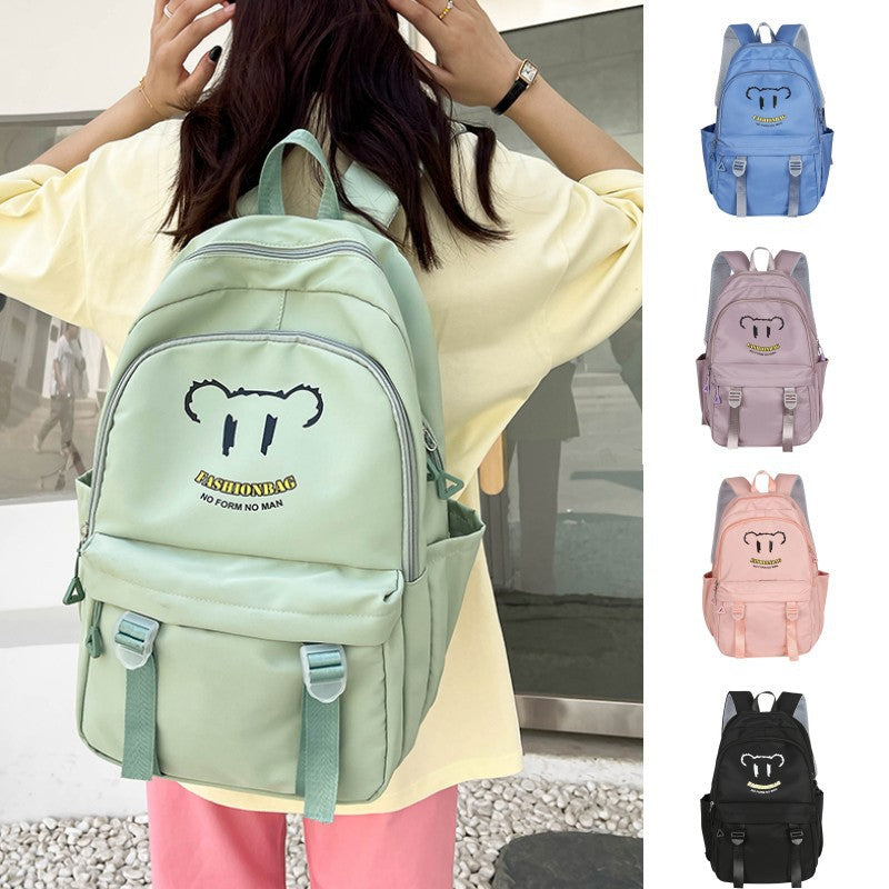 Backpack wholesale new Harajuku campus ladies Korean version large capacity versatile student schoolbag leisure travel backpack