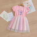 Girls' fashionable skirt chic dress summer outfit kids kuromi princess dress baby girl my melody clothes thin