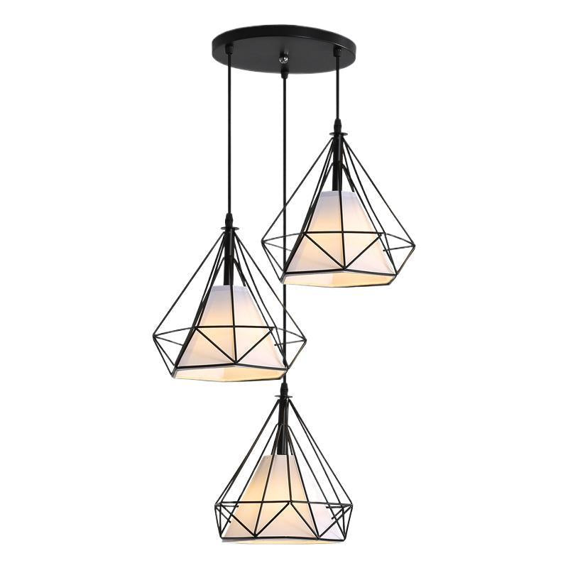 Modern simple Nordic restaurant chandelier, personalized creative dining table bar living room dining room catering shop commercial lighting