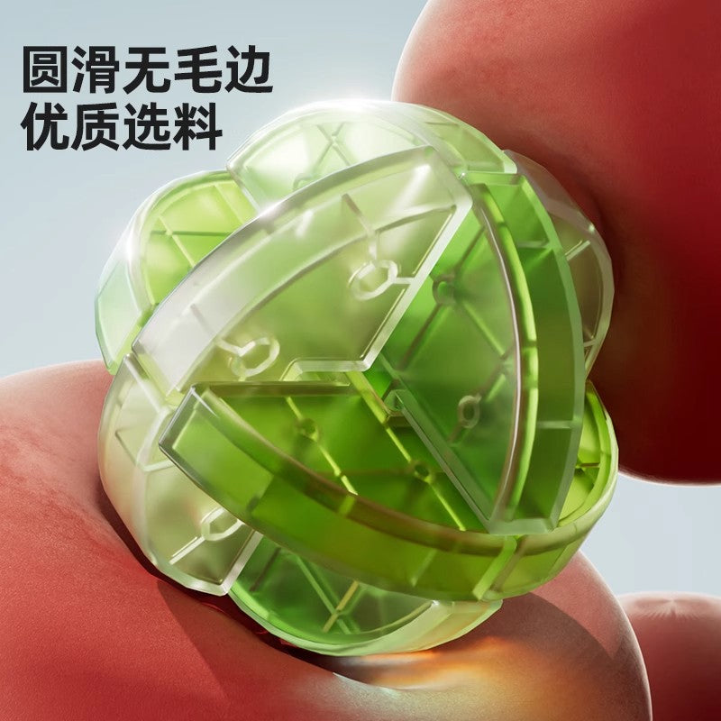 Kids educational science and education luban lock structure ball unlock ring rubik's cube intelligence primary school student kongming lock gift toy