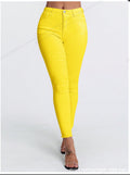 Amazon tiktok pinduoduo foreign trade cross-border fashion raw edge design white jeans for women easiest for match and slimming look