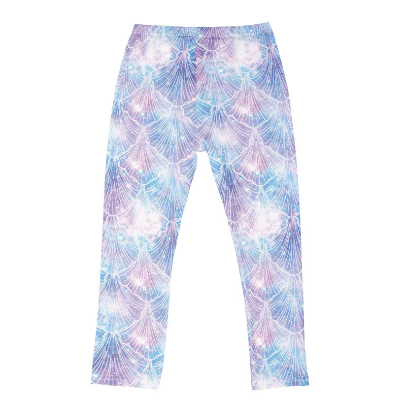 new girls' leggings: lightweight milk silk, perfect for spring and autumn. can be worn as outerwear. spring/summer style, ankle length