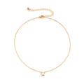 European and american cross-border new jewelry: fashionable and minimalist stainless steel star necklace for women - unique and versatile five-pointed star pendant