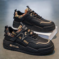 Men's shoes 2026 new spring trendy style versatile leather casual sneakers student height increasing athletic fashion shoes