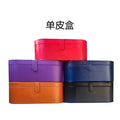 Single leather box