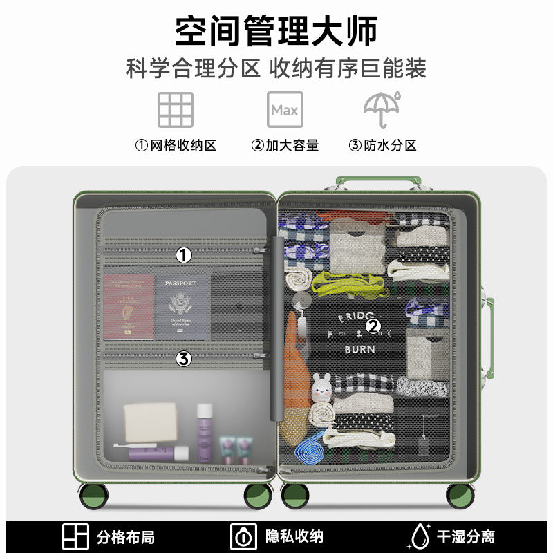 New high-value 20-inch small trolley suitcase, multi-function universal wheel 28-inch large-capacity password suitcase