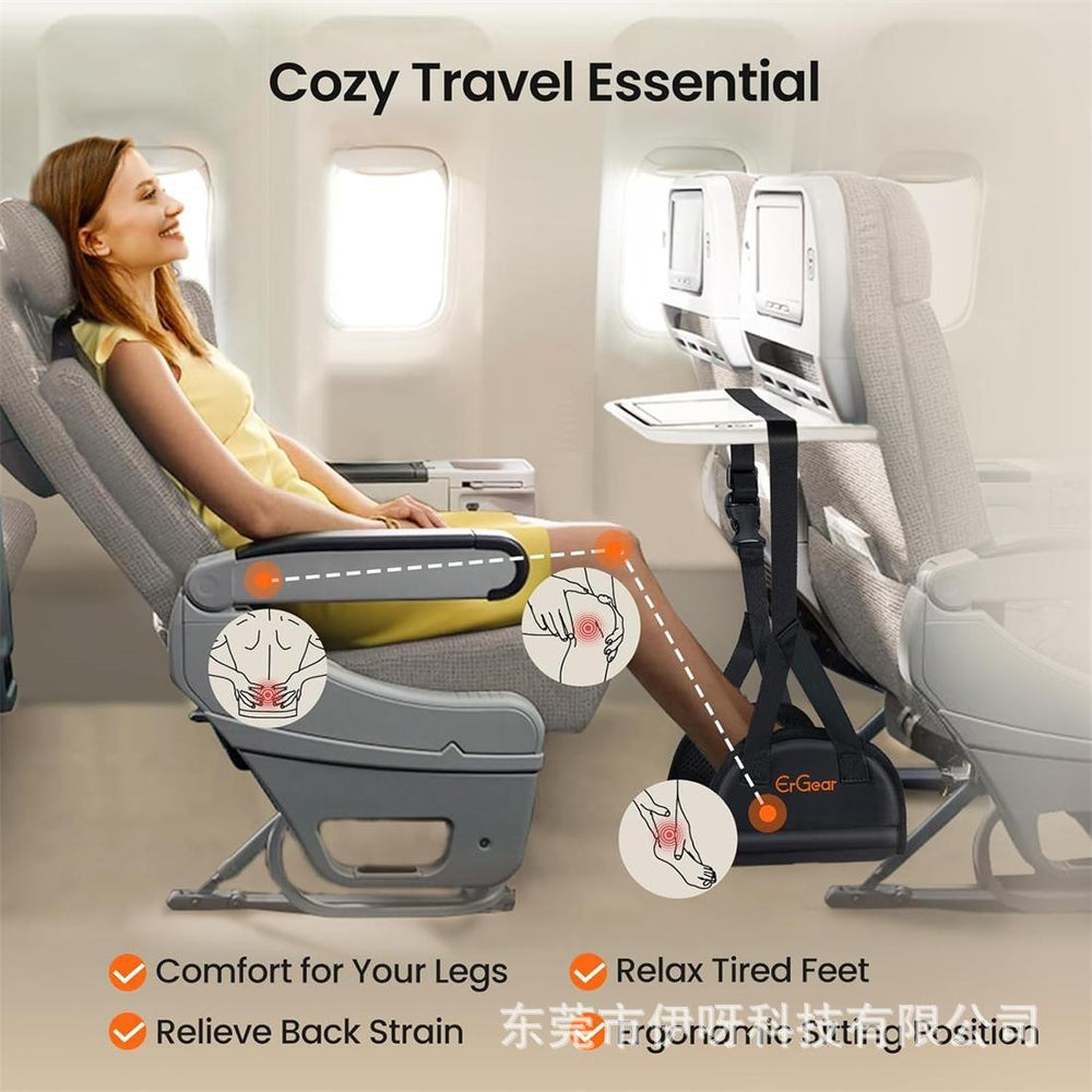 Travel footrest hammock desk hanging footrest outdoor footrest hammock portable airplane hammock high-speed rail seat footrest