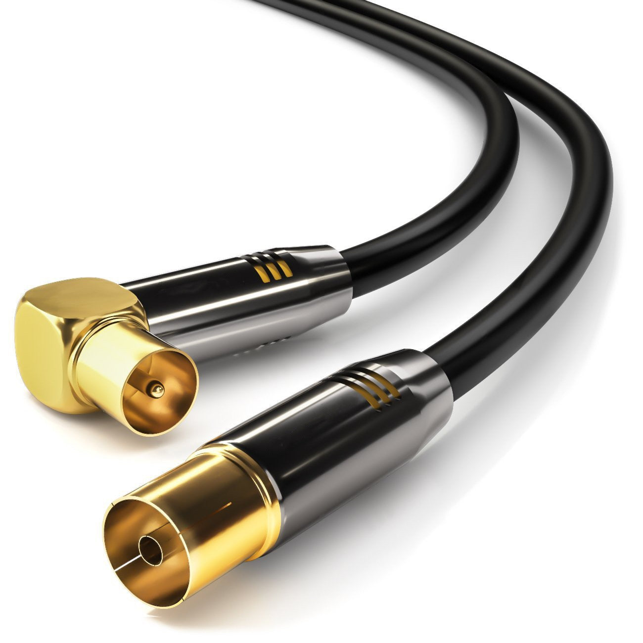 Male to female high definition cable TV cable TV closed circuit RF antenna set top box cable RF direct TV signal cable