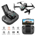 S128 three-sided obstacle avoidance drone with dual hd cameras, aerial photography quadcopter, mini altitude hold remote control aircraft