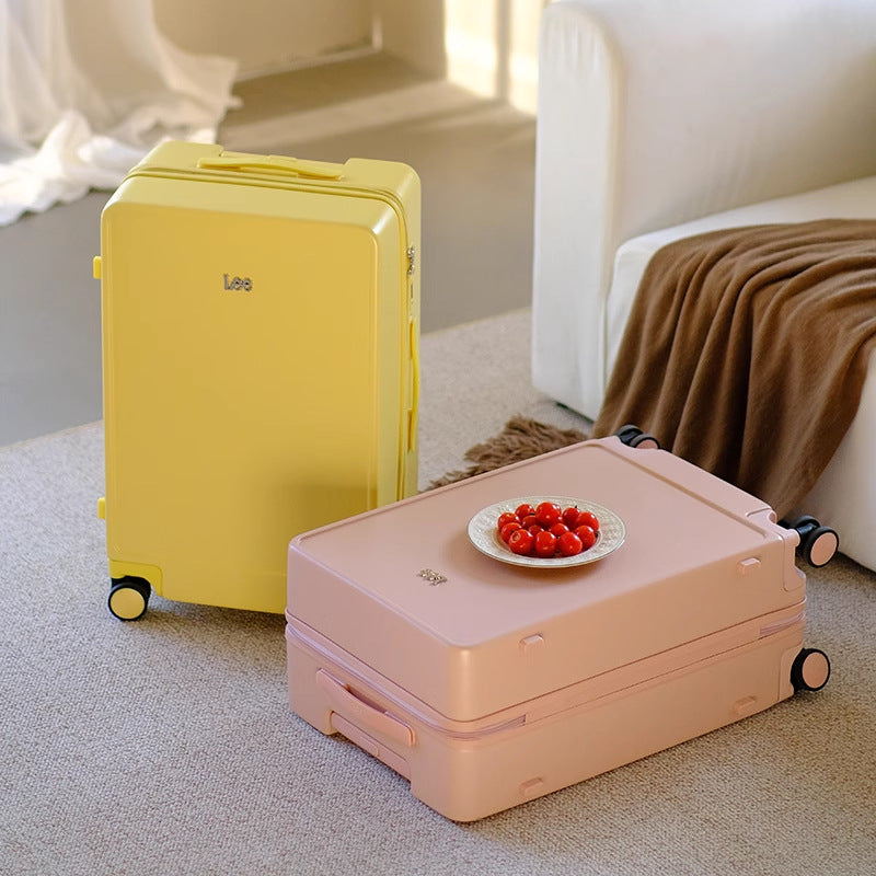 Lee ultra-light suitcase 20-inch boarding case 24-inch trolley case suitcase universal wheel high-value explosion-proof zipper