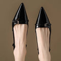 Baotou sandals elegant socialite french high heels women's stilettos with skirt one-strap small fragrant styleflatsflats