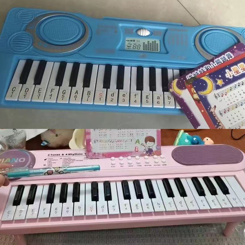 Wholesale piano & electronic keyboard note stickers - 61-key, 54-key, 49-key - adhesive note stickers for beginners - direct from the manufacturer