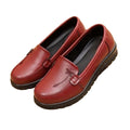 Soft leather soft bottom ladieswear shoes flatsabrasion resistantwaterproofbows work shoes wechat group purchase live broadcast one piece dropshipping