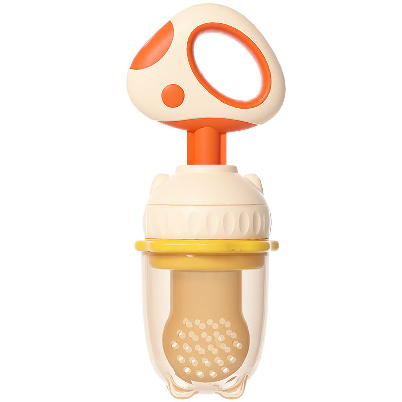 Baby juice fruit food supplement device teether fruit and vegetable bite bag baby molar stick food supplement tool handy gadget