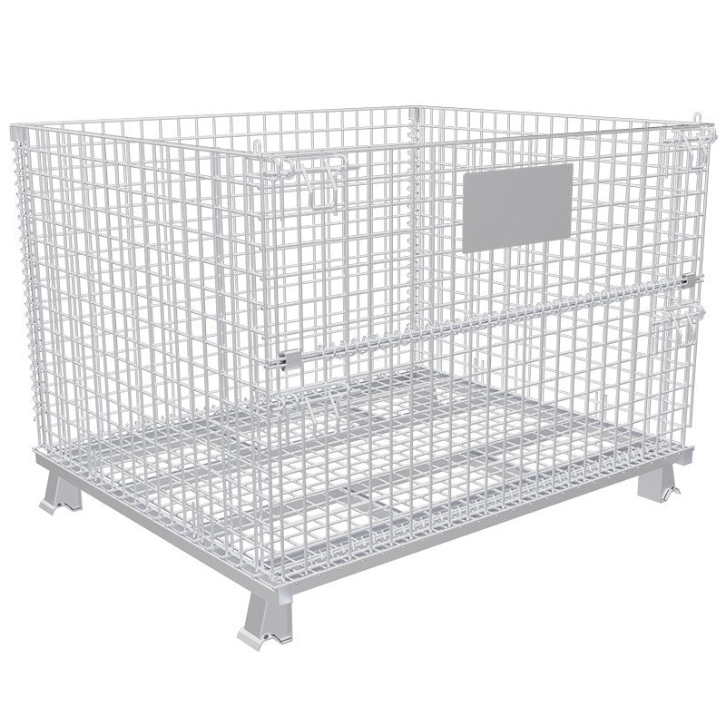 Storage cage 1200 * 1000 * 890 folding butterfly cage metal turnover box, heavy storage cage wholesale