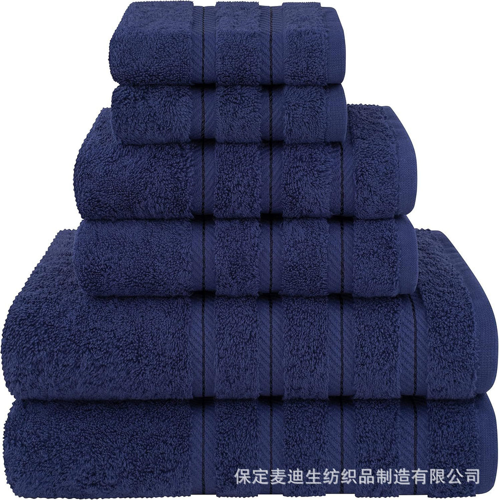 6pcs purple towel set 1 bath towels 1 hand towels 1 towel suit