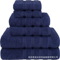 6pcs purple towel set 1 bath towels 1 hand towels 1 towel suit