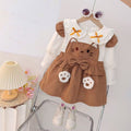 Girls' cartoon dress - new autumn  collection - spring/autumn princess style - baby overalls - stylish & trendy for kids