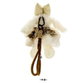 Lop-eared rabbit stuffed toy keychain pendant rabbit couple school bag small pendant birthday gift doll machine doll