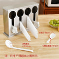Square stainless steel ladle holder with lid - stainless steel spoon organizer - ladle box - spoon rest - commercial grade for restaurants and cafes