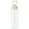 large-capacity plastic sports water bottle summerbest selling plastic water cup with straw student kids bouncing water cup