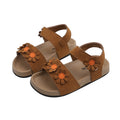 Summer toddler shoes for 1-7 year olds: soft-soled, hollow-out, floral princess sandals - wholesale breathable kids' shoes