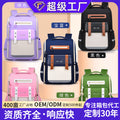 2025 new british style elementary school backpack - grades 1-6, lightweight, large capacity, spine-protecting, hand-carry & shoulder bag