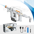 new product interstellar pulse water gun victor electric continuous light large capacity water spray water splash festival