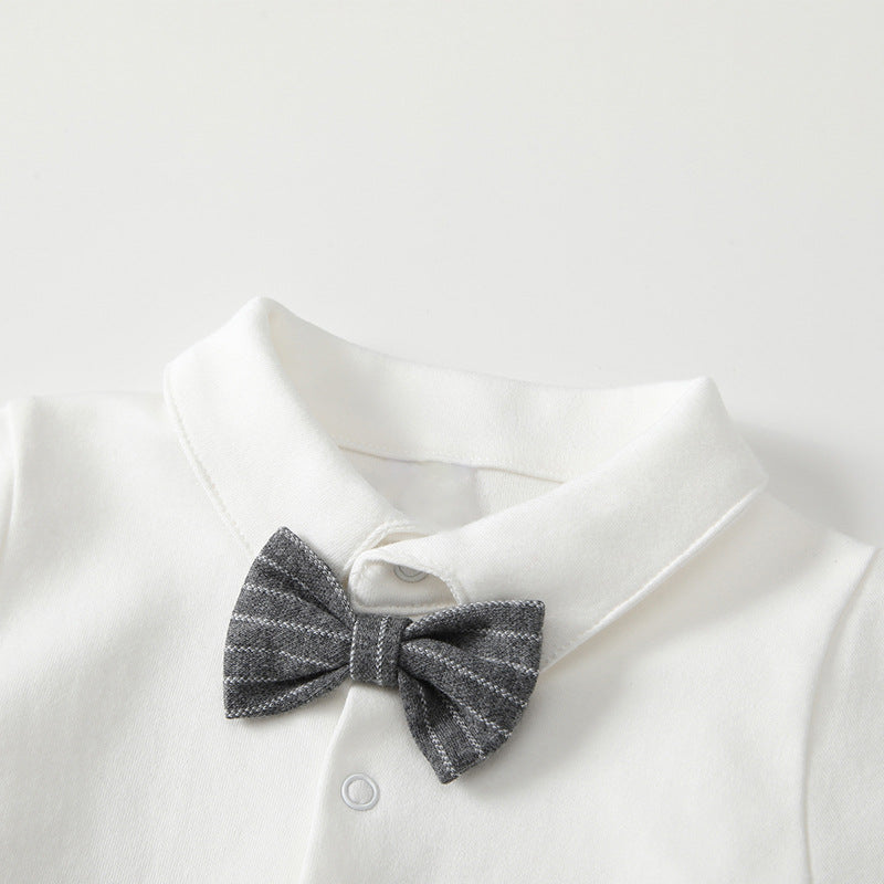 Boys' formal suit set - autumn collection - baby's first birthday party outfit - three-piece suit with vest - british style gentleman - flower boy performance costume