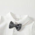 Boys' formal suit set - autumn collection - baby's first birthday party outfit - three-piece suit with vest - british style gentleman - flower boy performance costume