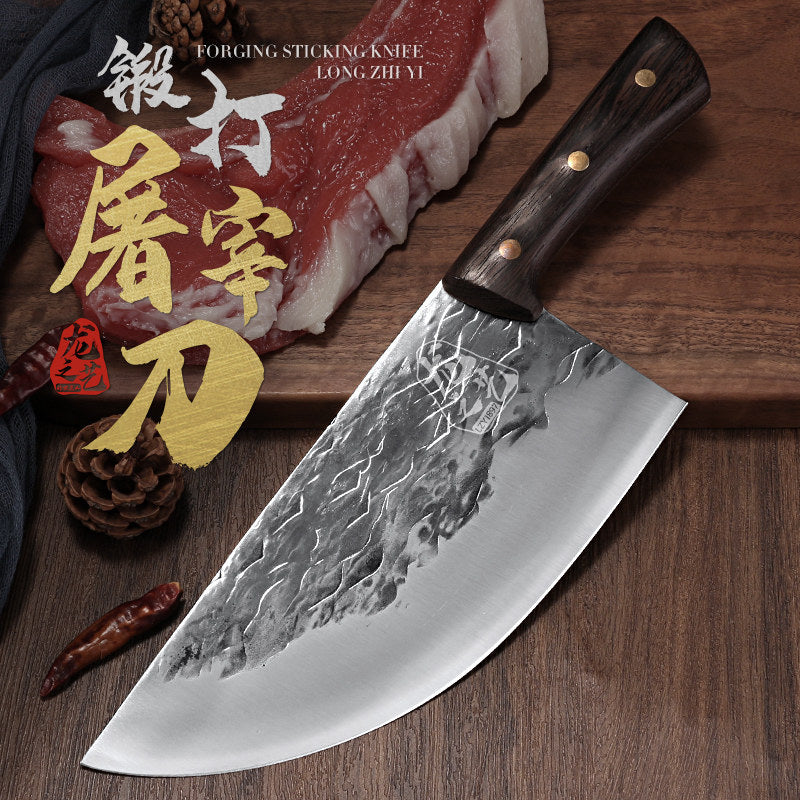 Yangjiang kitchen knife for home kitchen knife stainless steel sharp slicing knife forged kitchen special knife for cutting meat without sharpening