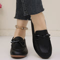 Exportplus size loafers independent station hot style  spring autumnew arrivalbows slip-on flats beanie shoes